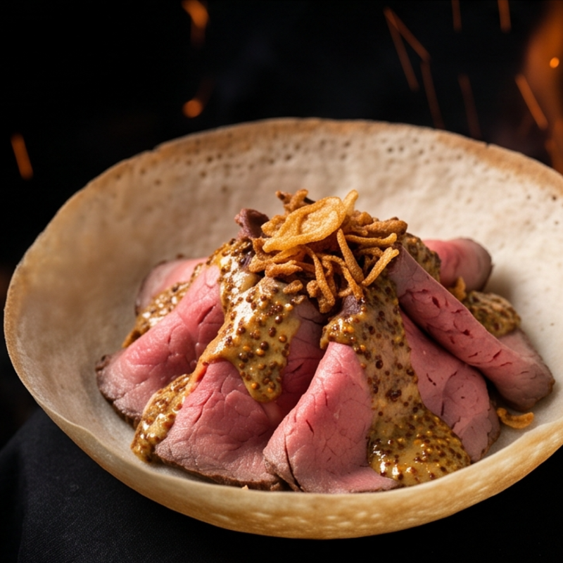 Roast Beef & Honey Mustard
